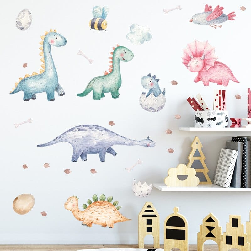 Stickers Dinosaures pour Bébé