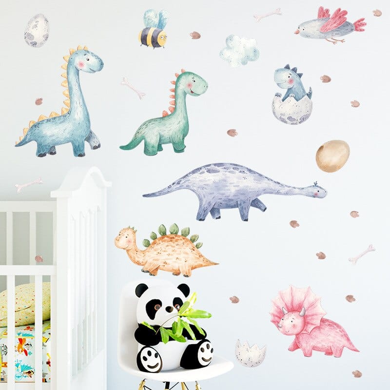 Stickers Dinosaures pour Bébé