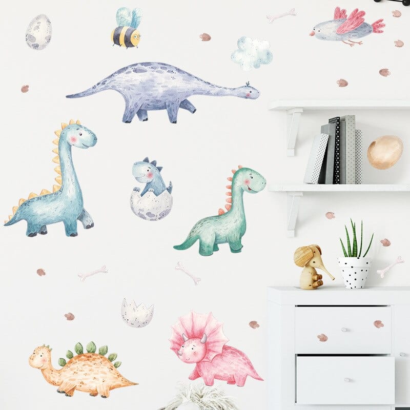 Stickers Dinosaures pour Bébé