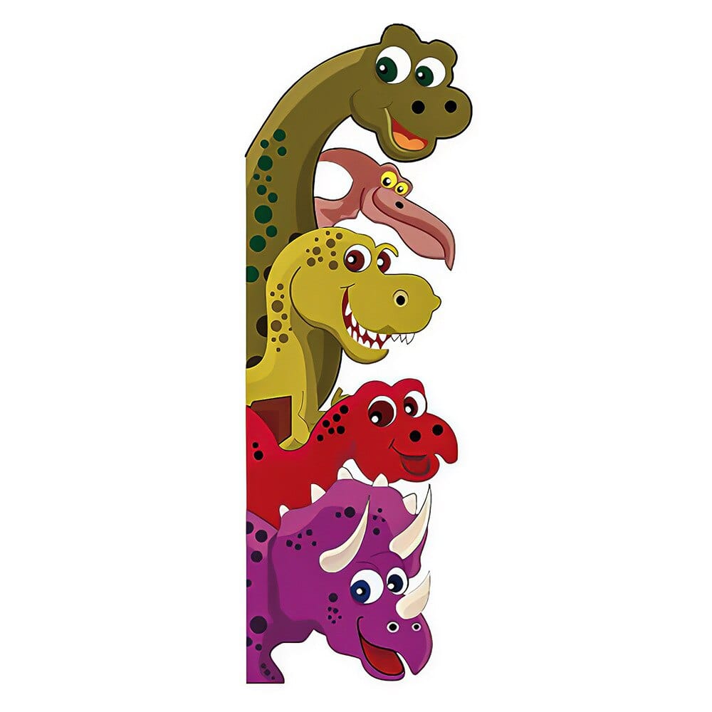 Stickers Dinosaures pour Porte Droite Stickers Mania