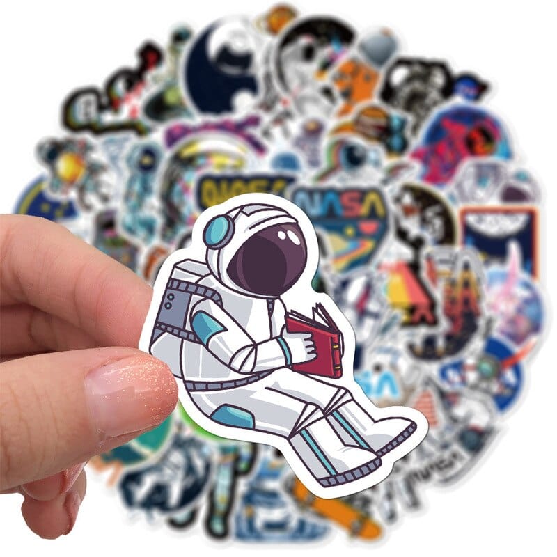 Stickers Espace<br> NASA (50 pcs) Stickers Mania