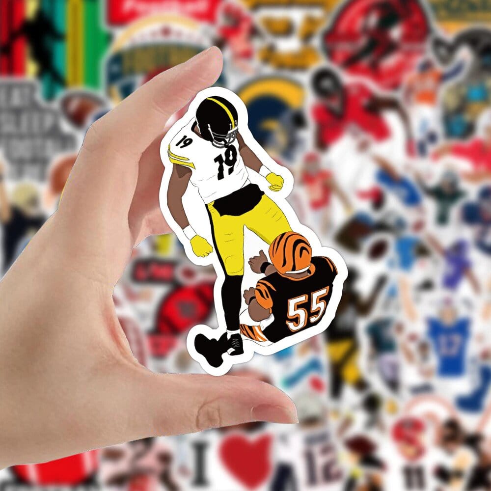 Stickers Foot US Stickers Mania