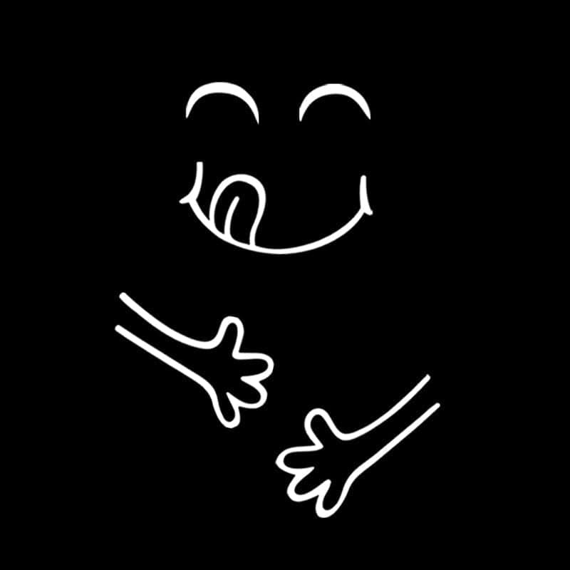 Stickers Frigo 1 Porte 1 - Blanc Stickers Mania