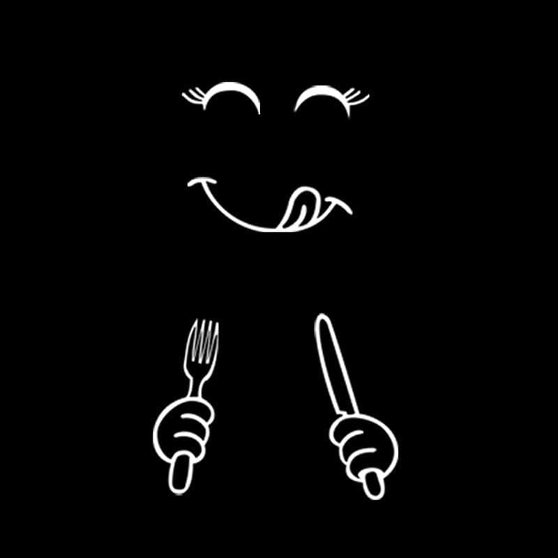 Stickers Frigo 1 Porte 2 - Blanc Stickers Mania