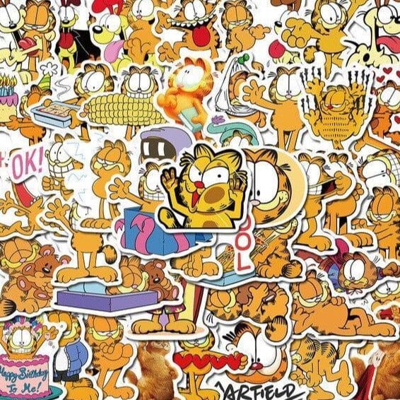 Stickers Garfield Stickers Mania