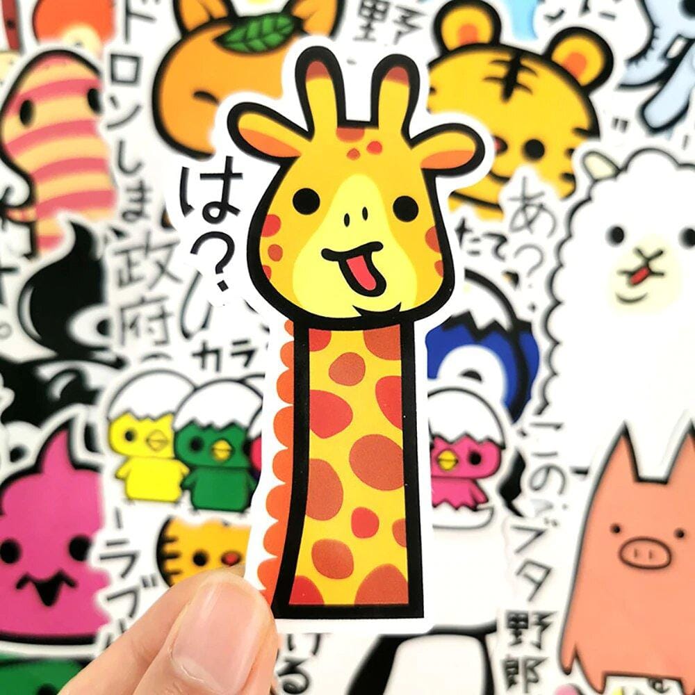Stickers Japonais Kawaii <br> (Pack de 36) Stickers Mania