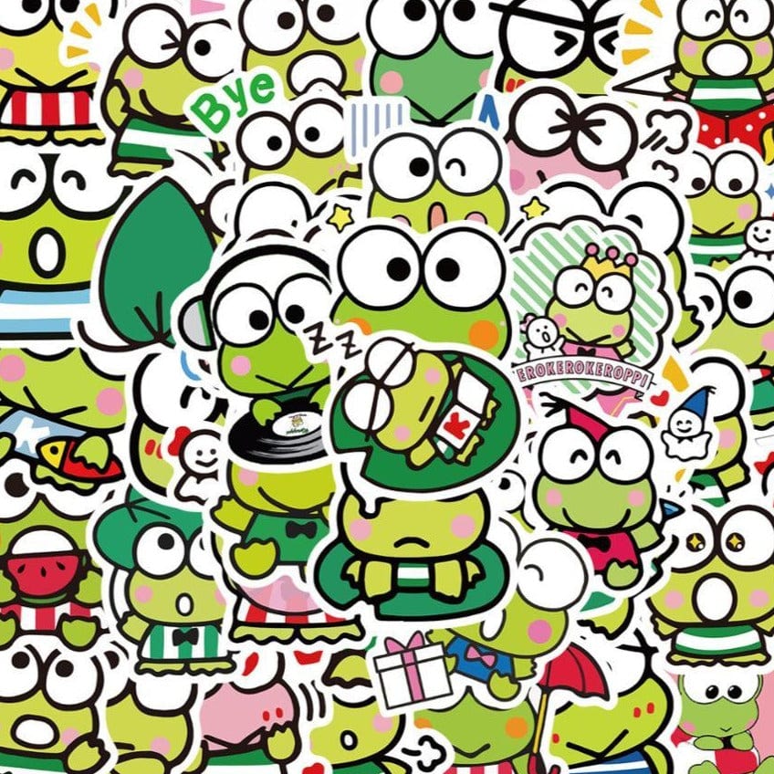 Stickers Kawaii Grenouilles Stickers Mania