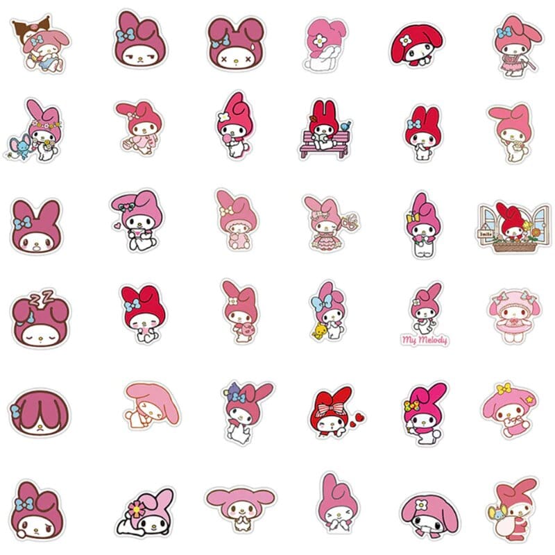 Stickers Kawaii Lapinou Stickers Mania