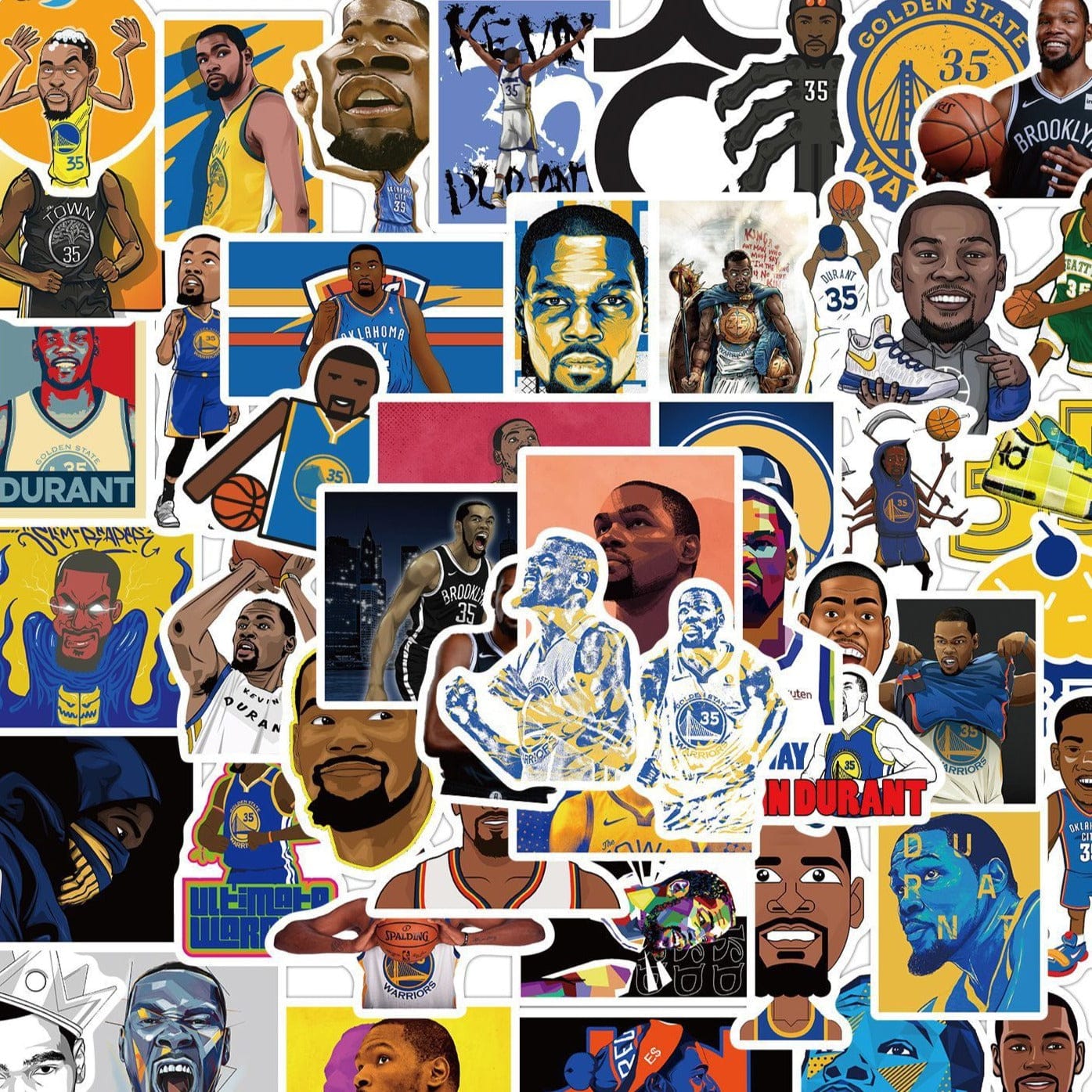 Stickers Kevin Durant Stickers Mania