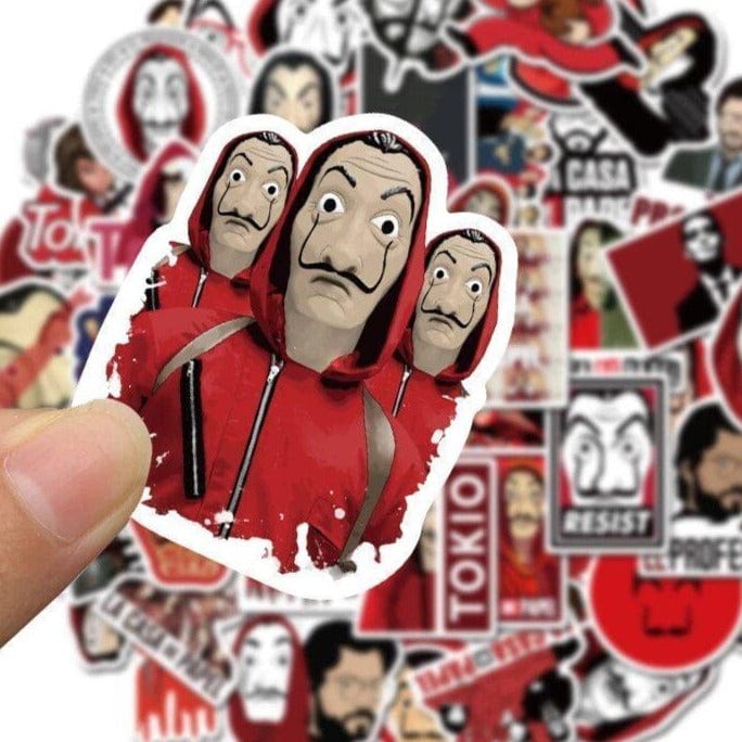 Stickers La Casa de Papel Stickers Mania