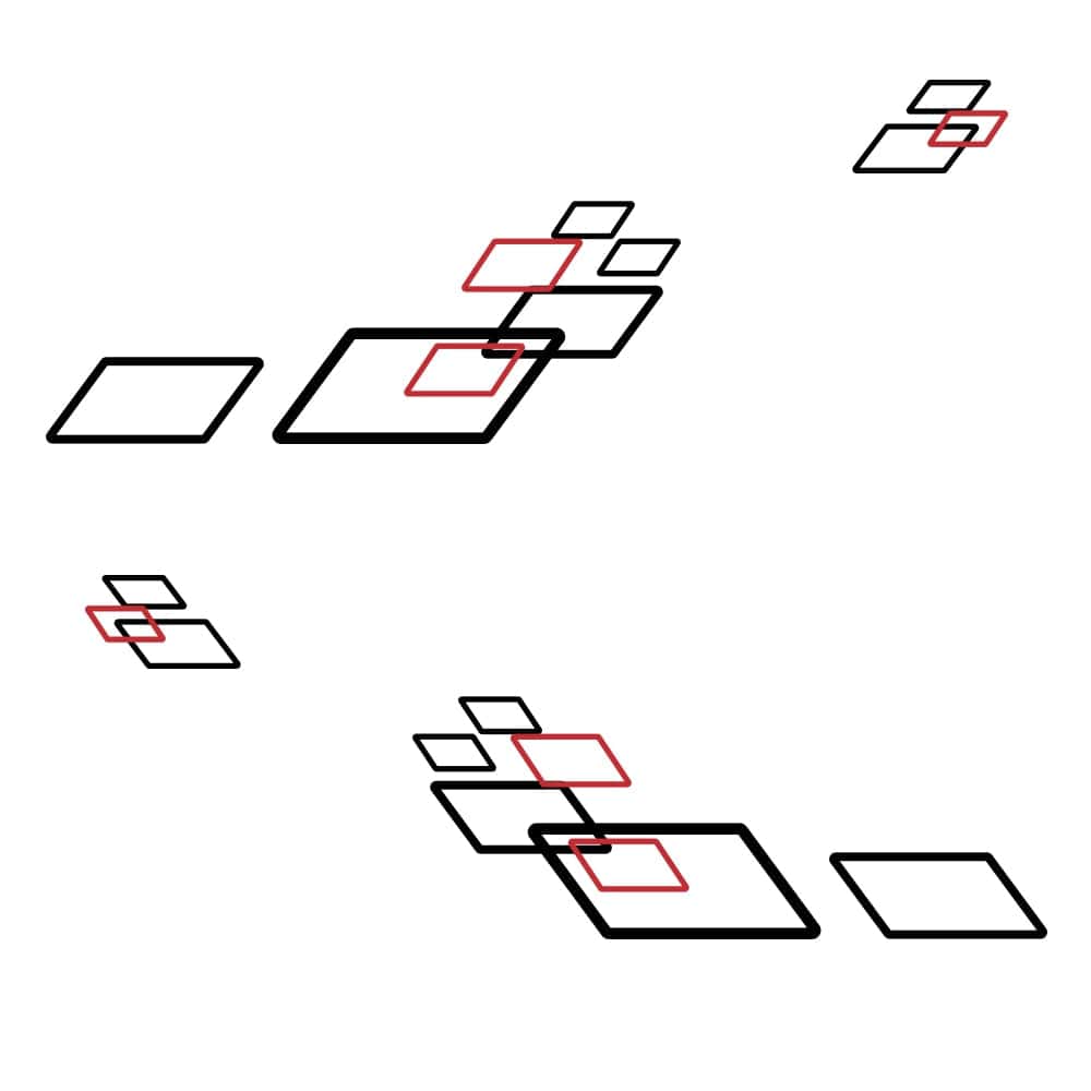 Stickers Lateral Voiture Noir/Rouge Stickers Mania