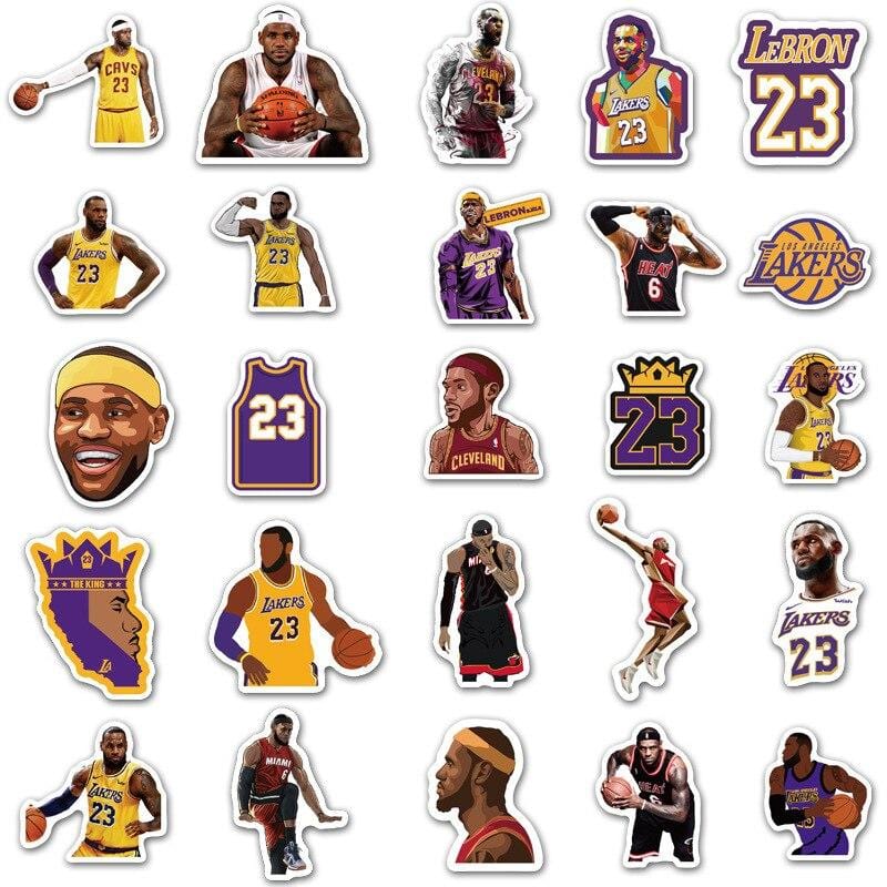 Stickers Lebron James Stickers Mania