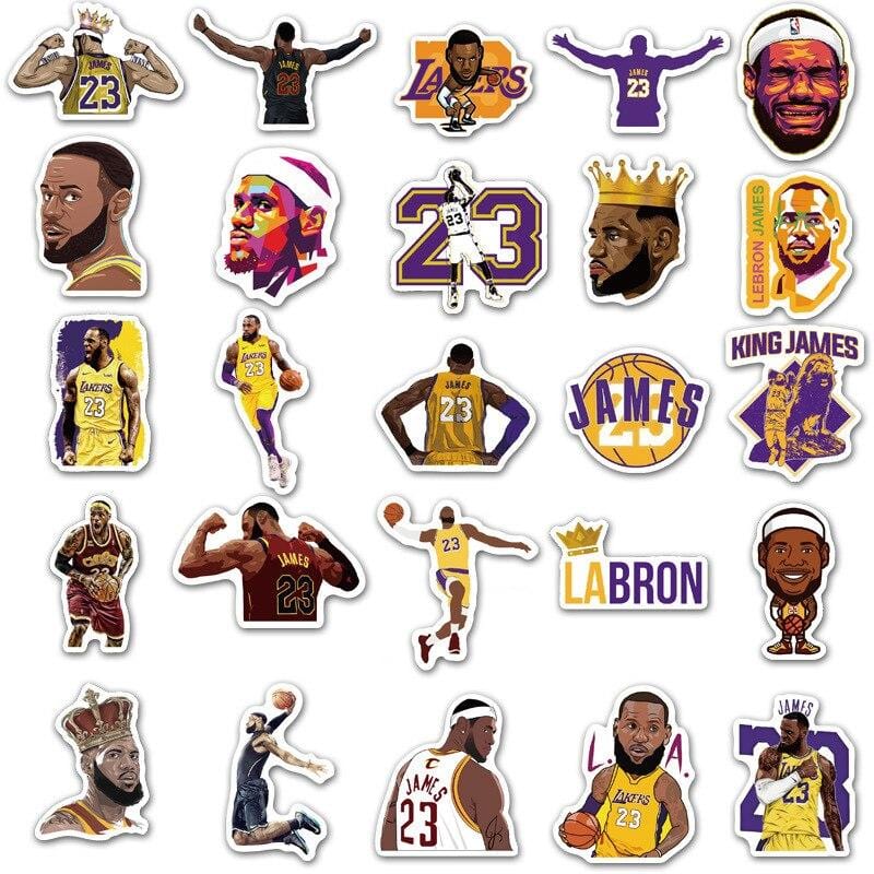 Stickers Lebron James Stickers Mania
