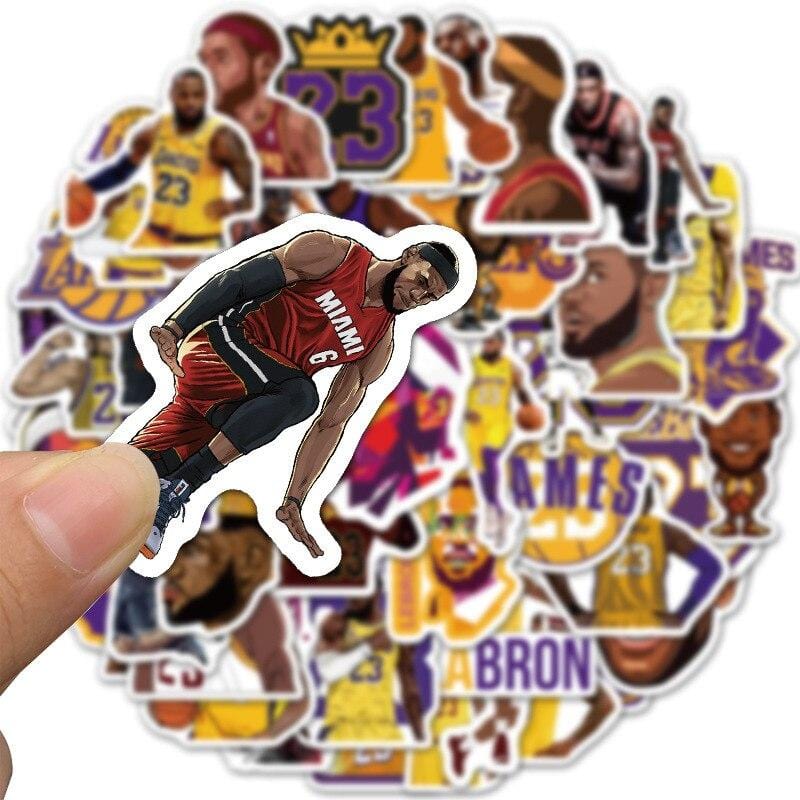 Stickers Lebron James Stickers Mania