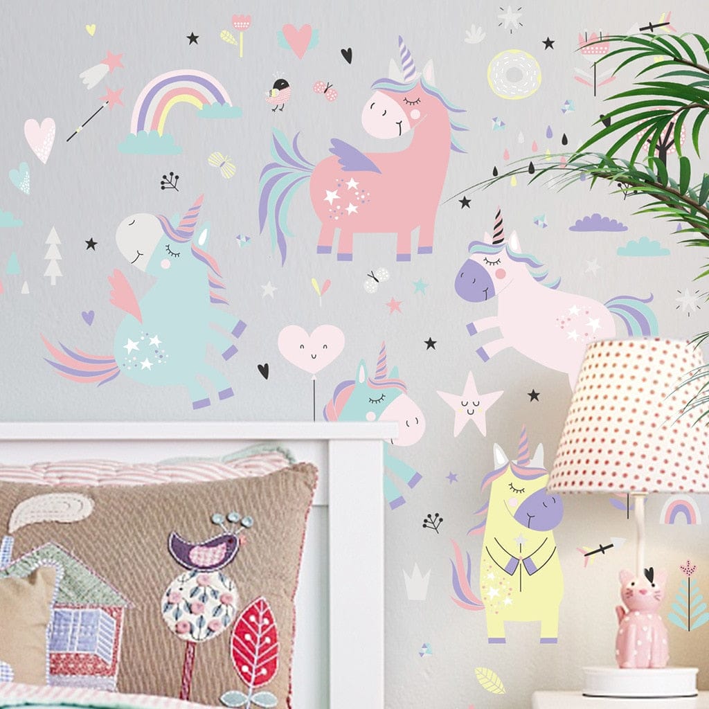 Stickers Licorne XXL Stickers Mania