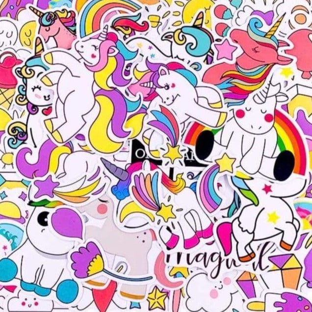 Stickers Licornes Arc en Ciel Stickers Mania