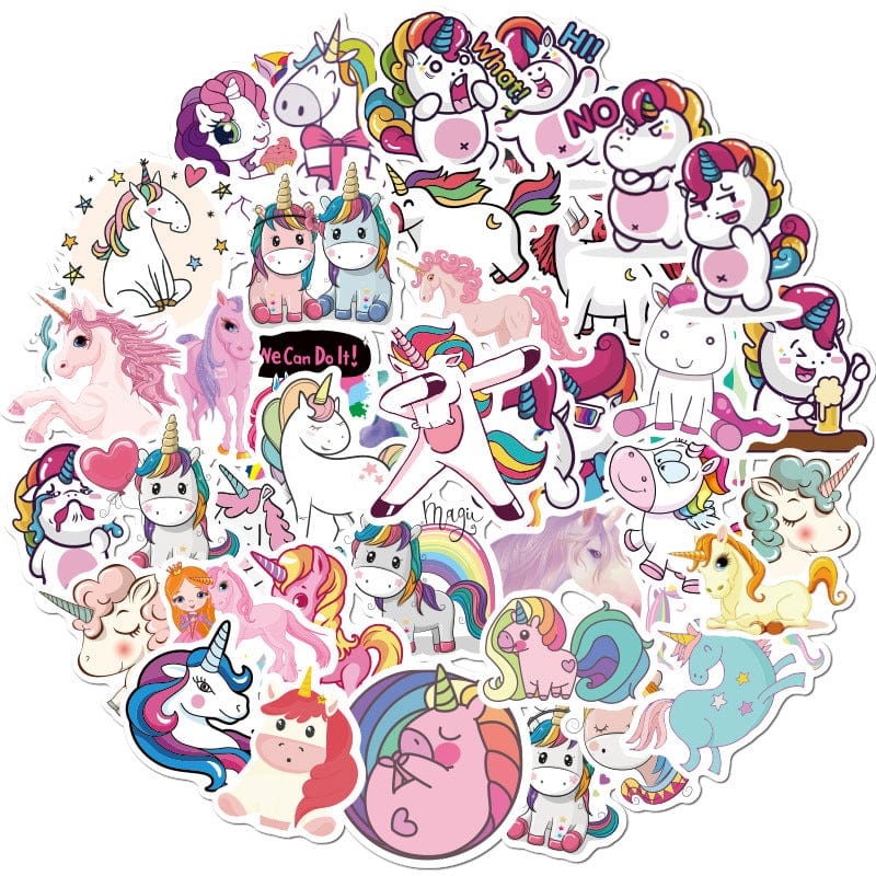 Stickers Licornes Kawaii Stickers Mania