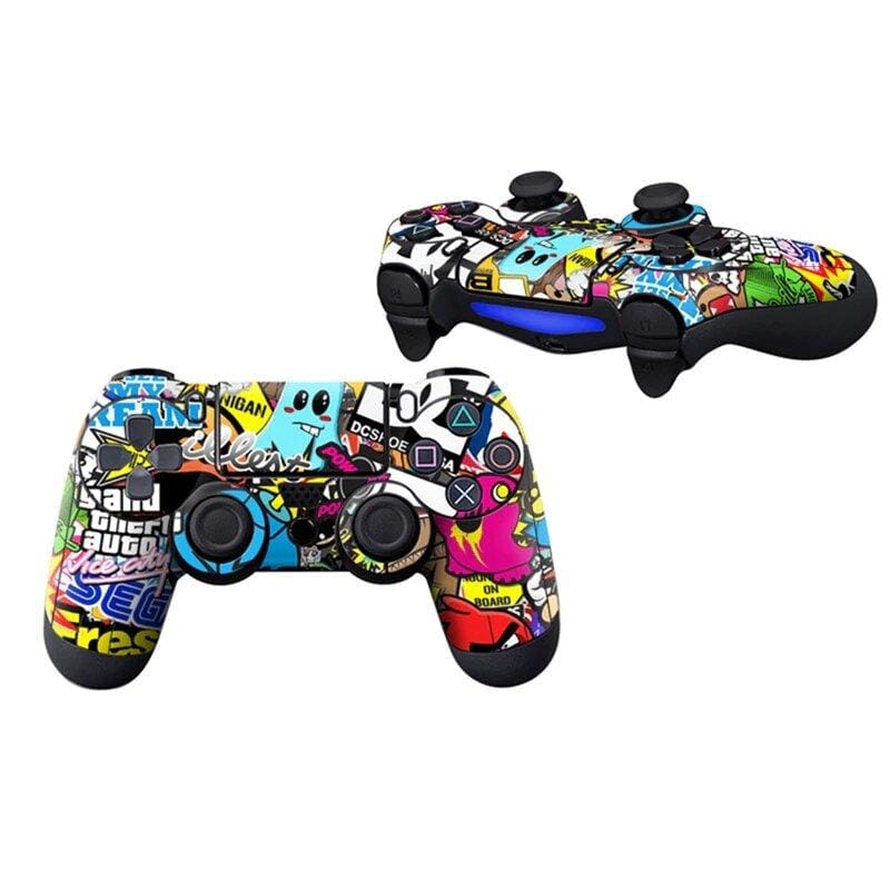 Stickers Manette PS4 Jeux Vidéo