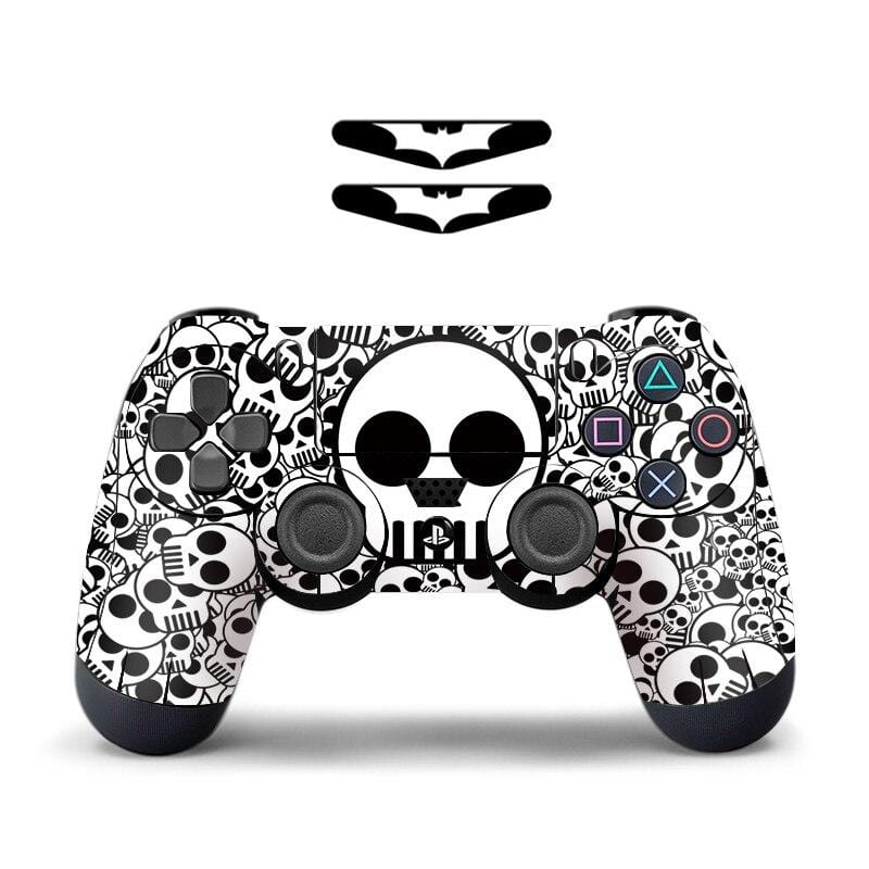 Stickers Manette PS4 Tête de Mort