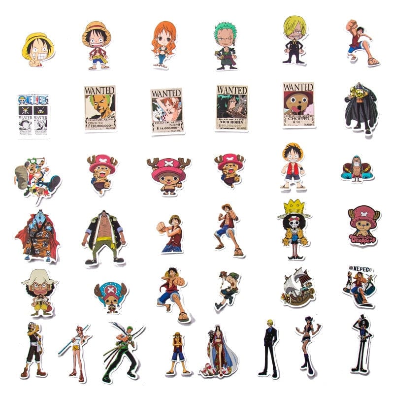 Stickers Manga One Piece Stickers Mania