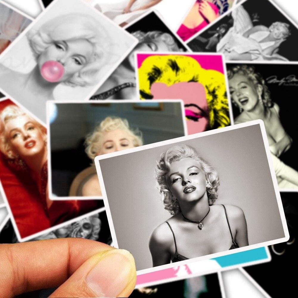Stickers Marilyn Monroe (Pack de 25) Stickers Mania