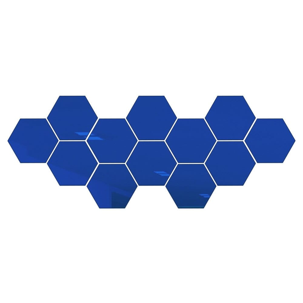 Stickers Muraux Miroir Bleu Stickers Mania