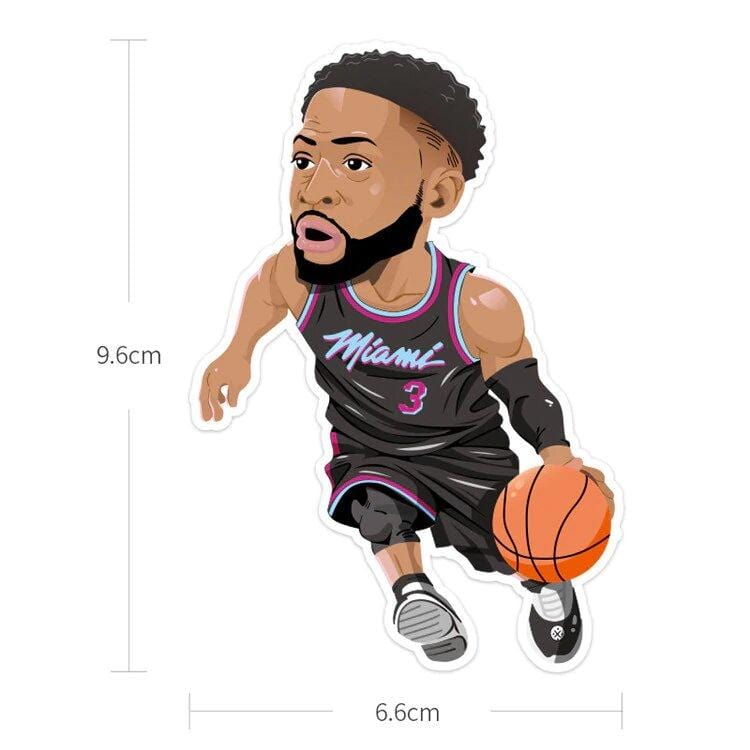 Stickers NBA Stars <br> (Pack de 16) Stickers Mania