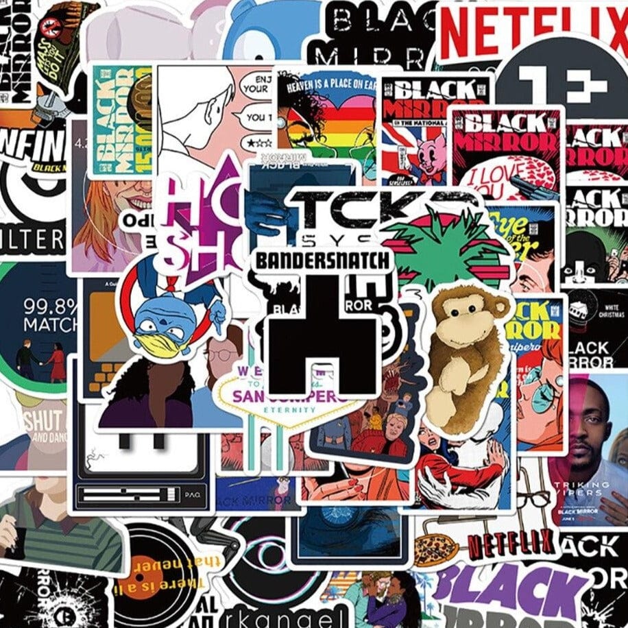 Stickers Netflix Black Mirror Stickers Mania