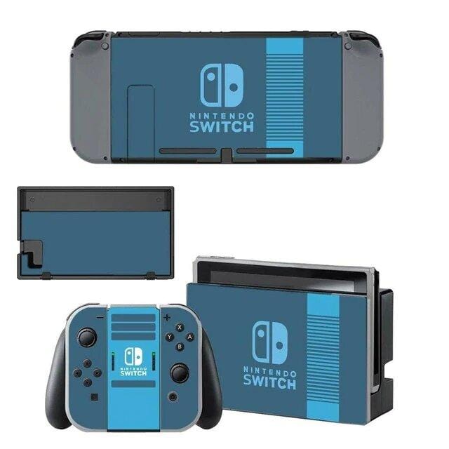 Stickers Nintendo Switch Bleu