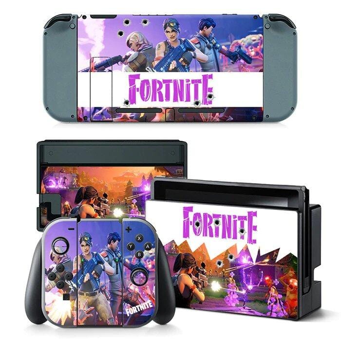 Stickers Nintendo Switch Fortnite Violet