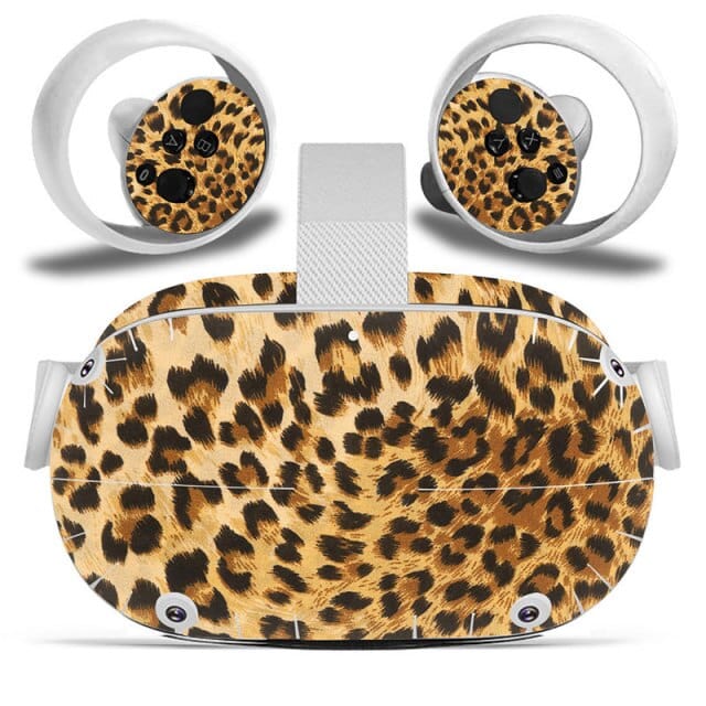 Stickers Oculus Quest 2 Léopard Stickers Mania