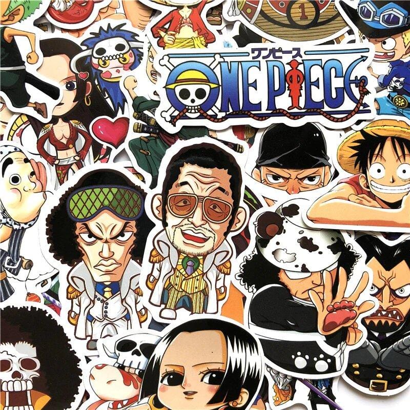 Stickers One Piece <br> (Pack de 60)