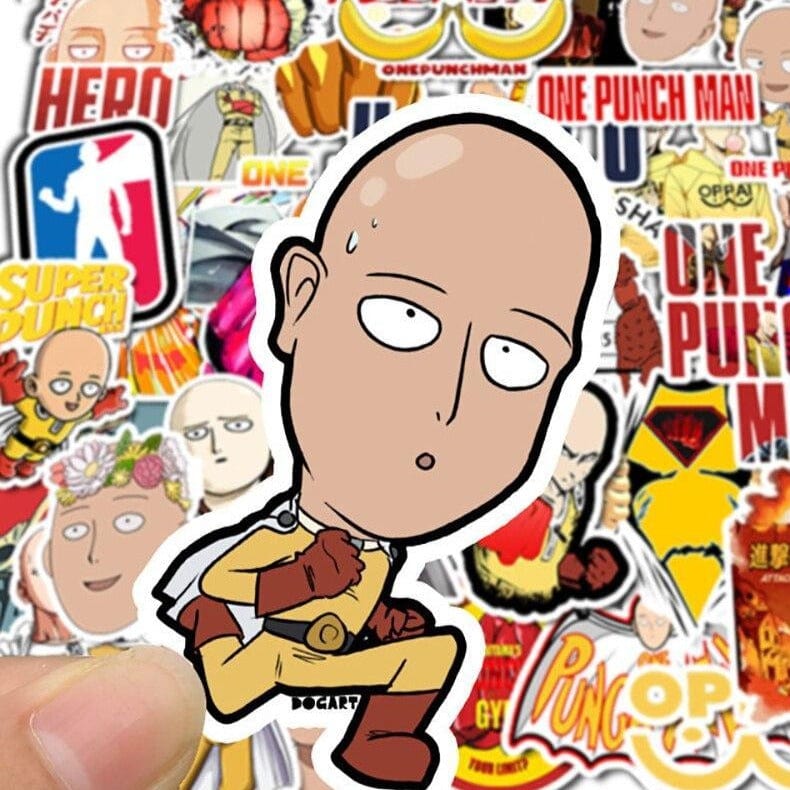 Stickers One Punch Man Stickers Mania