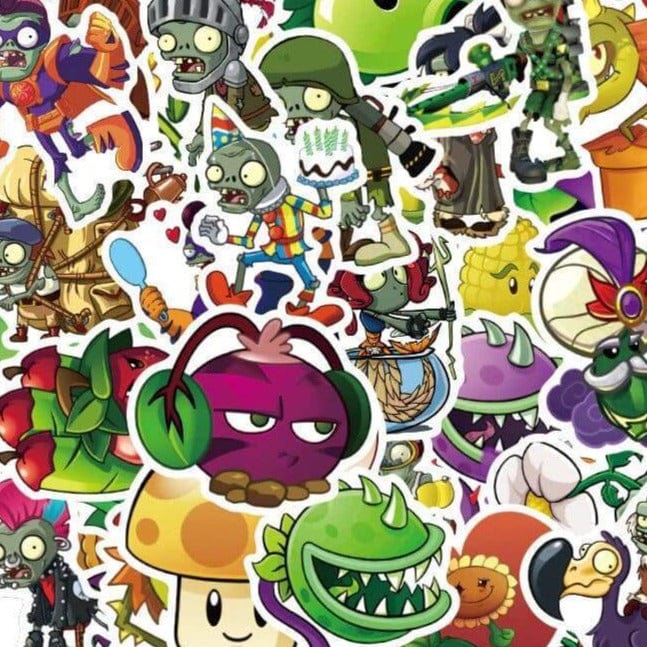 Stickers Plants Vs Zombies Stickers Mania