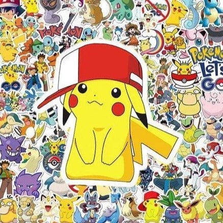 Stickers Pokémon (Pack de 100)