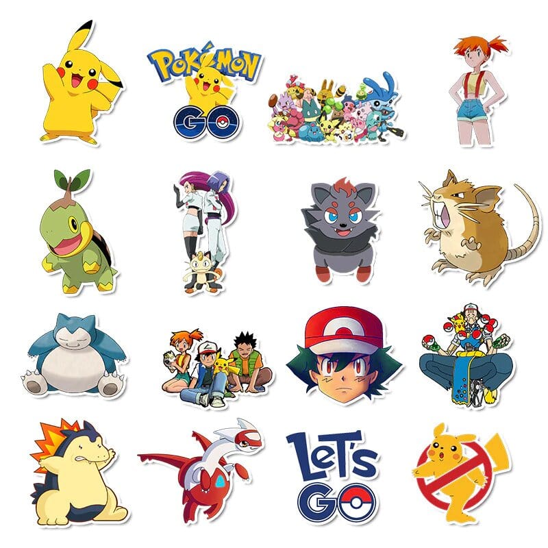 Stickers Pokémon Stickers Mania