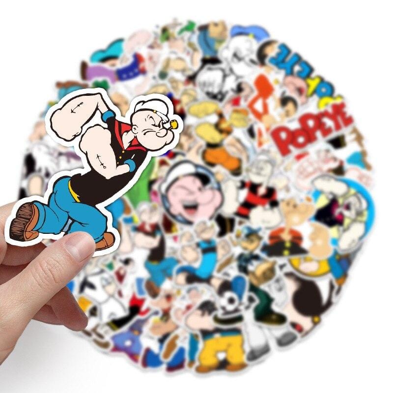 Stickers Popeye Stickers Mania