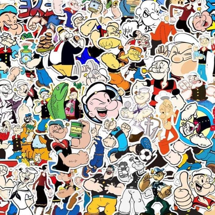 Stickers Popeye Stickers Mania