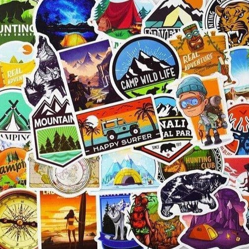 Stickers pour Camping Car Stickers Mania
