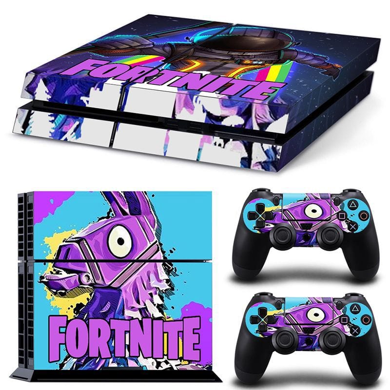 Stickers PS4 Fortnite Lama à Butin Stickers Mania