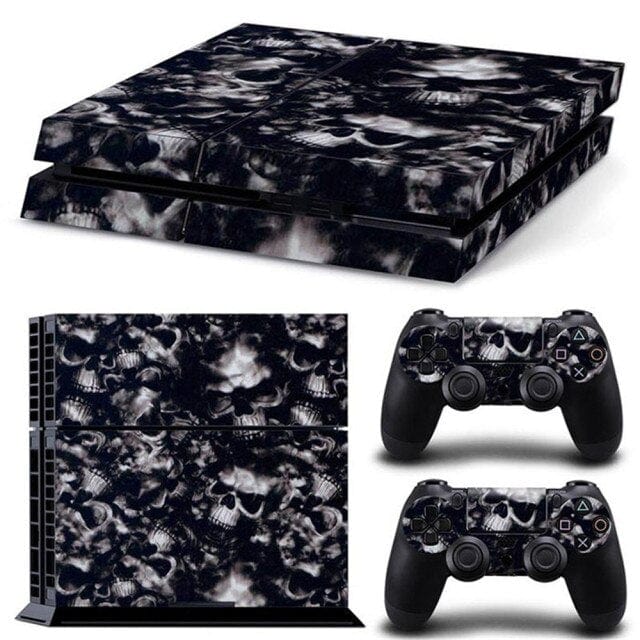 Stickers PS4 Skull