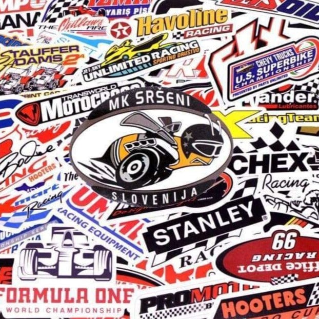 Stickers Race Stickers Mania