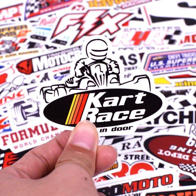 Stickers Race Stickers Mania