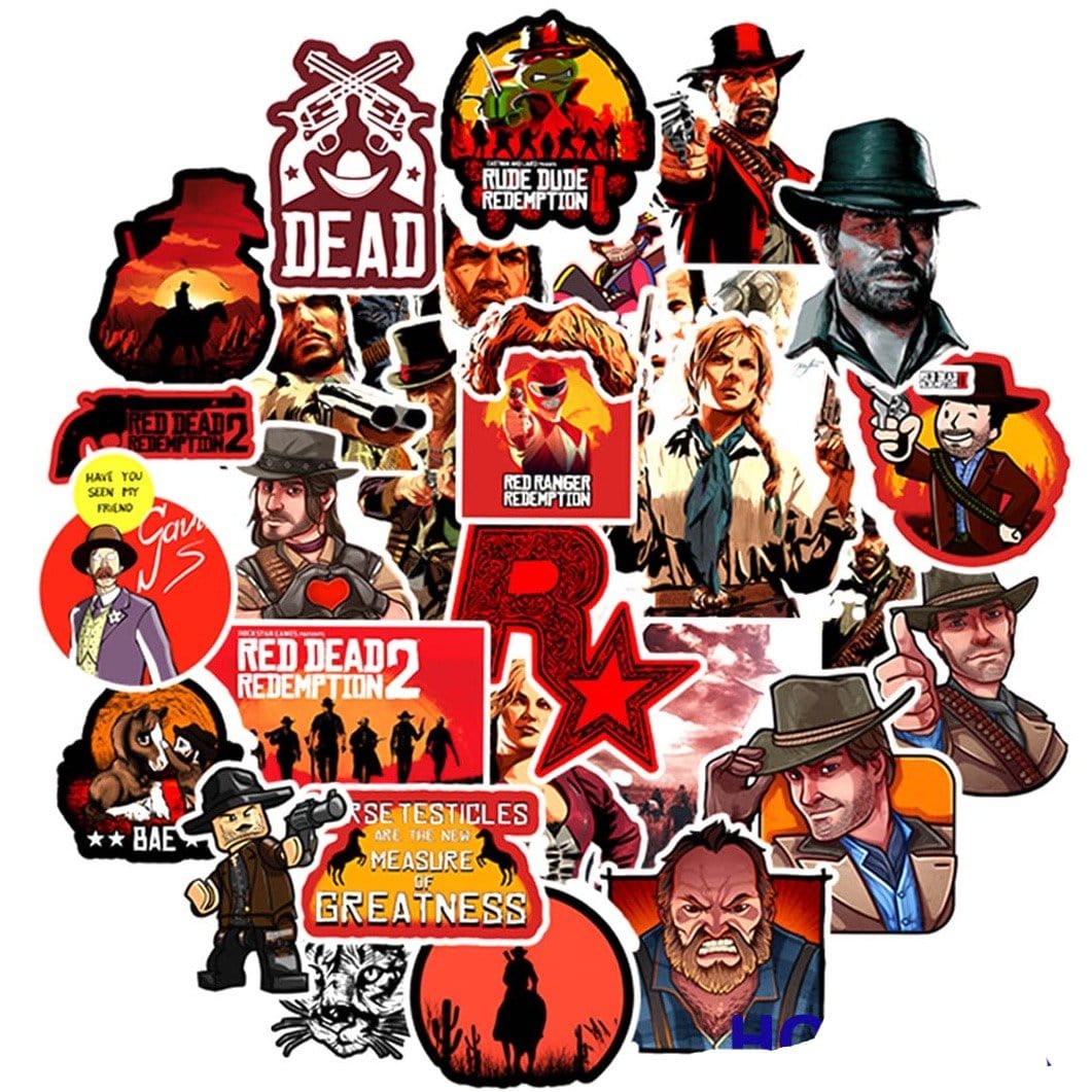 Stickers Red Dead Redemption 2 Stickers Mania