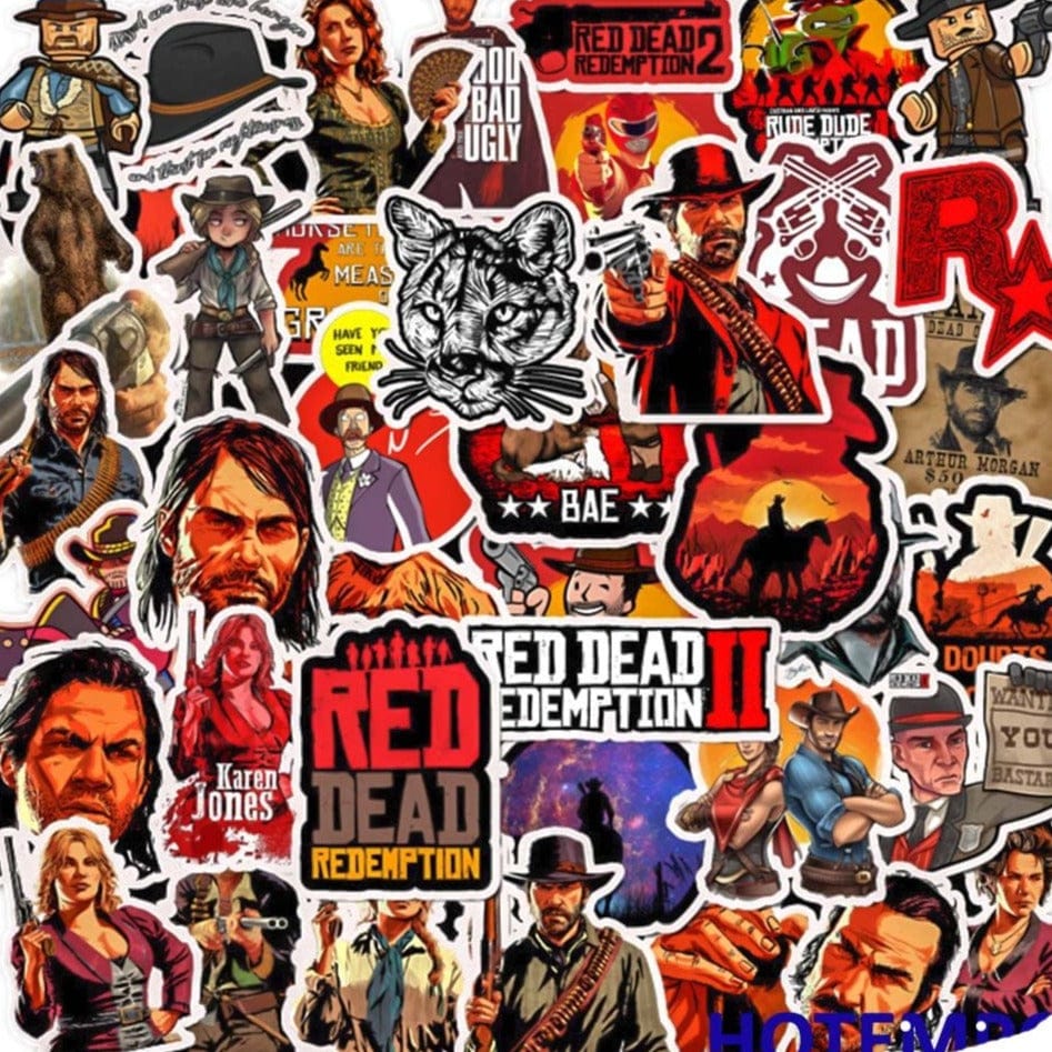 Stickers Red Dead Redemption 2 Stickers Mania
