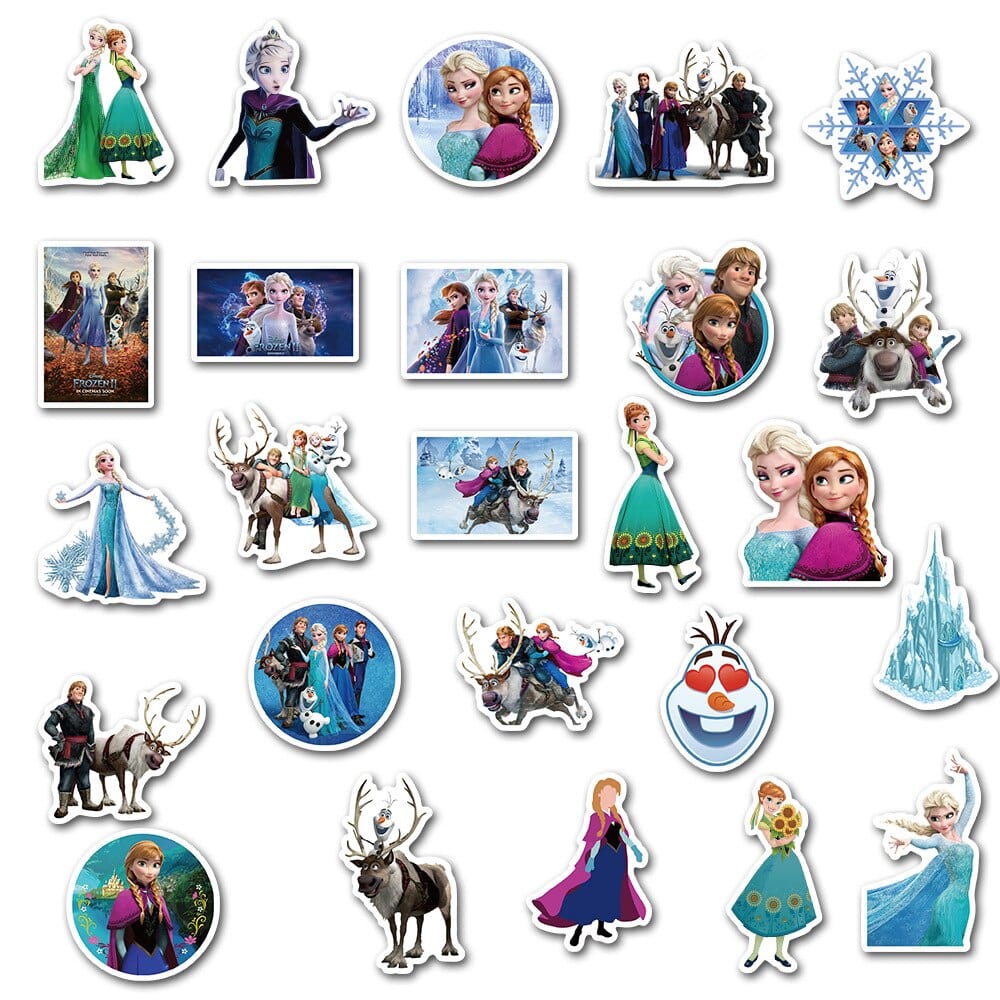 Stickers Reine des Neiges Stickers Mania