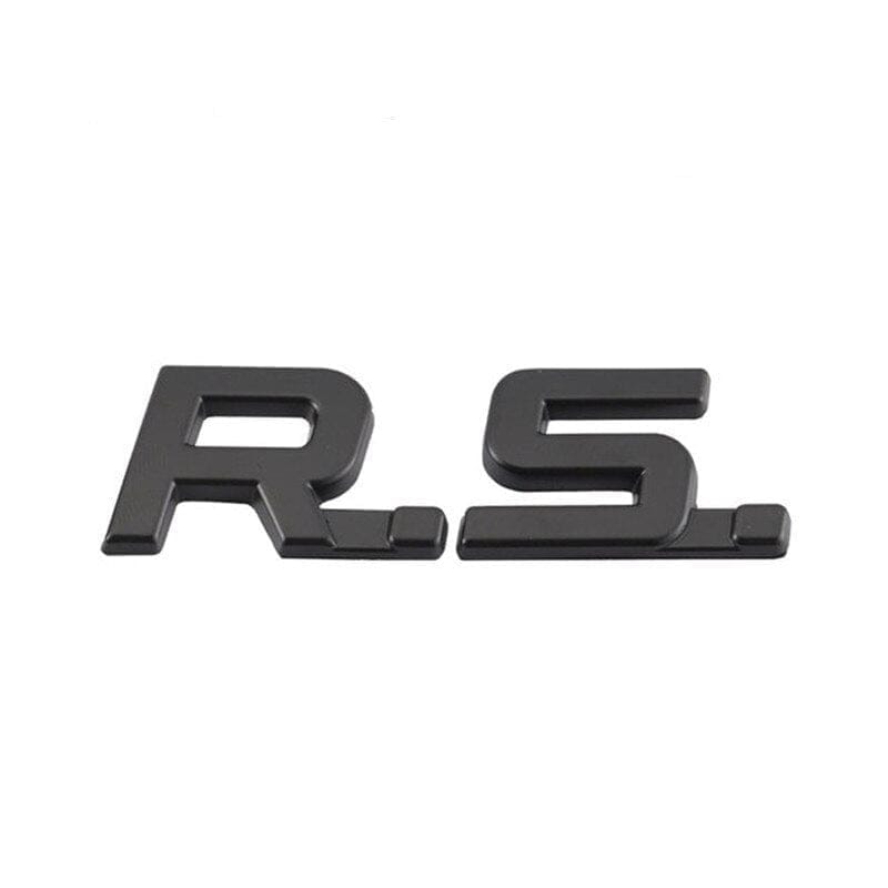 Stickers Renault Sport Lettres Noir Stickers Mania