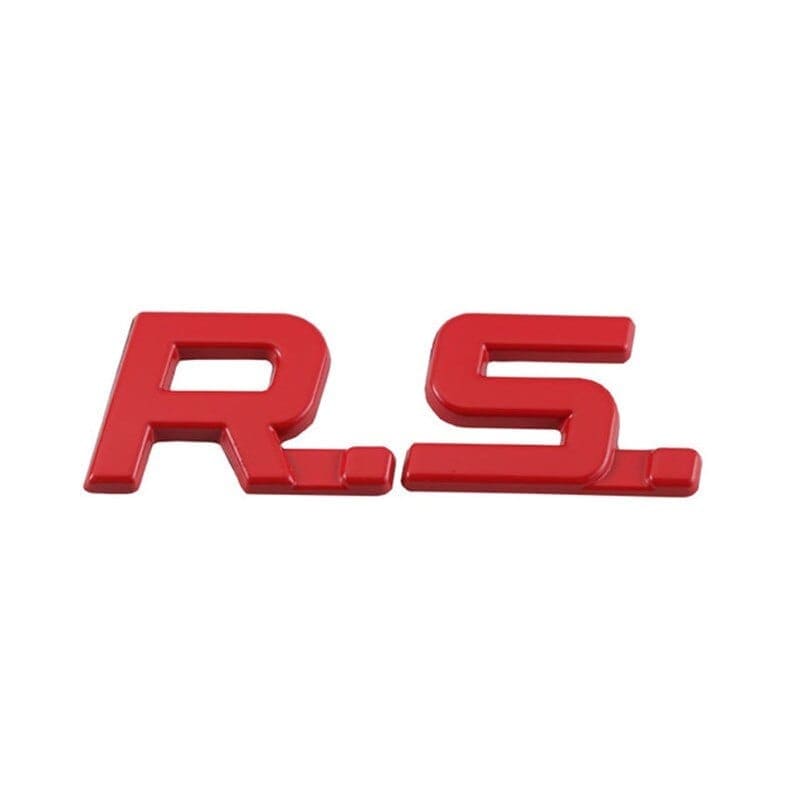 Stickers Renault Sport Lettres Rouge Stickers Mania