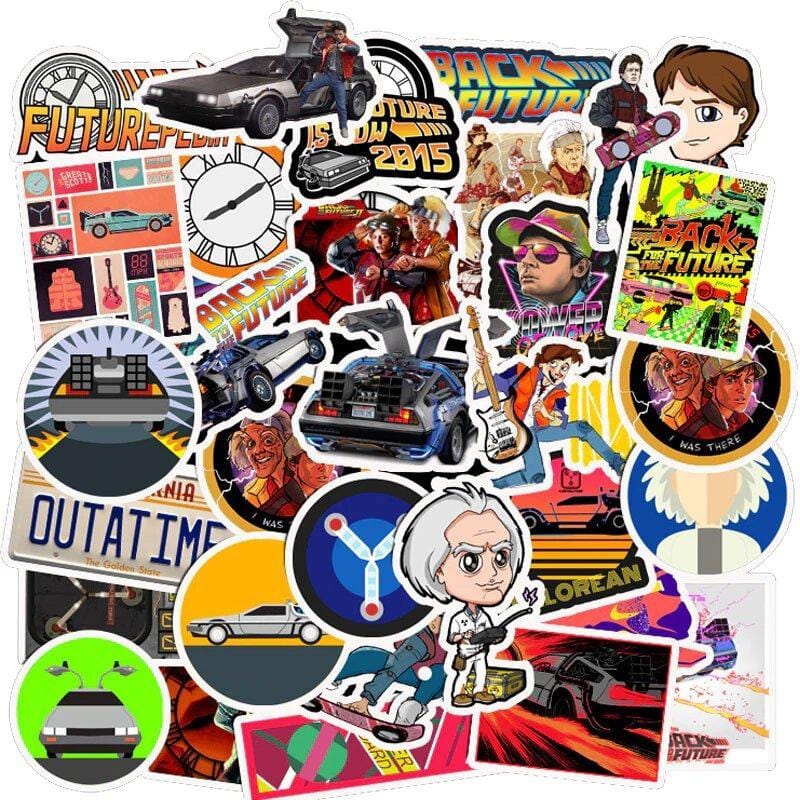 Stickers Retour vers le Futur Stickers Mania