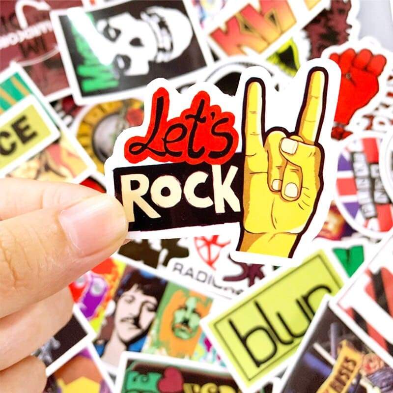 Stickers Rock Stickers Mania